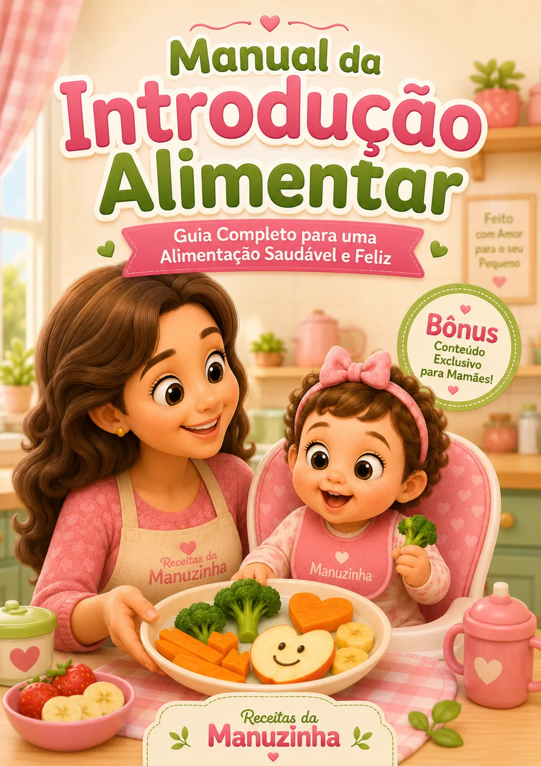 Capa do bônus Manual da Introdução Alimentar